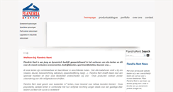 Desktop Screenshot of flandria-rent.be